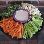 Vegetable Dip Tray